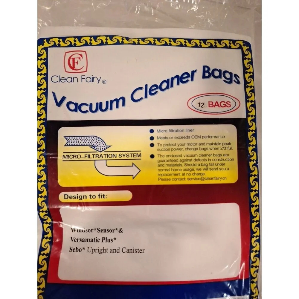 CF Clean Fairy Vacuum Cleaner Bags 12 Pack 5093AM 5300 - Picture 8 of 8